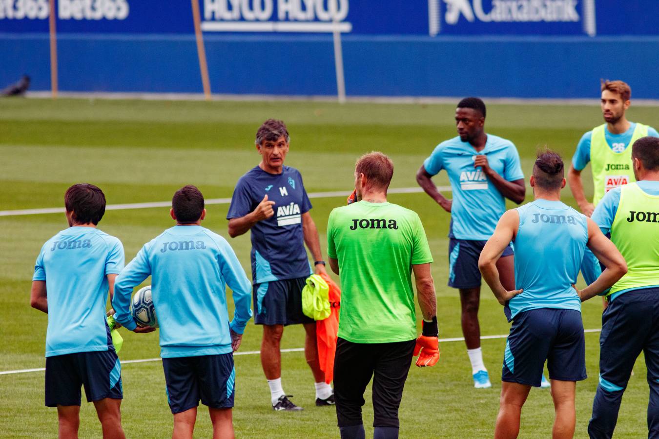 El conjunto armero ha desarrollado su entrenamiento del día en Ipurua, donde jugará este fin de semana por primera vez esta temporada.