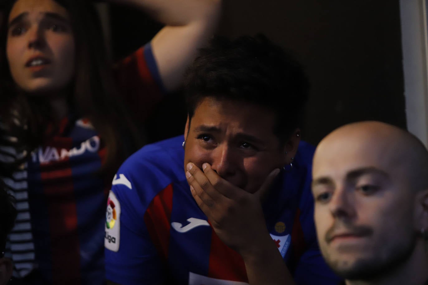 Fotos: Así se vivió en Eibar el intento frustrado de ascenso a Primera