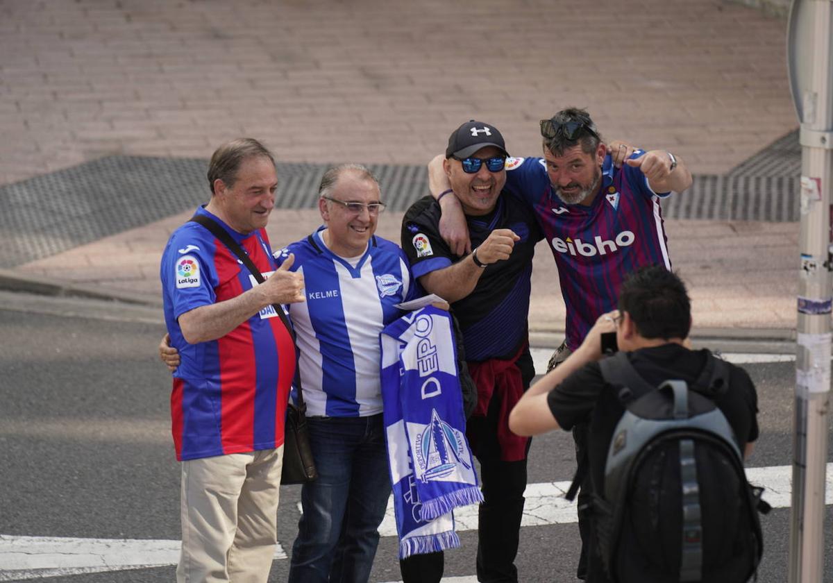 El Eibar - Alavés, en imágenes