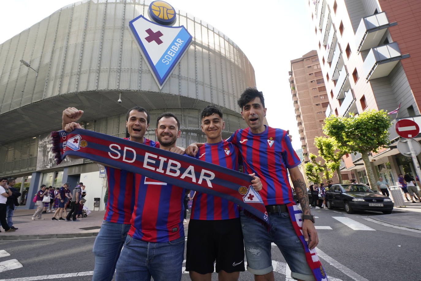 El Eibar - Alavés, en imágenes