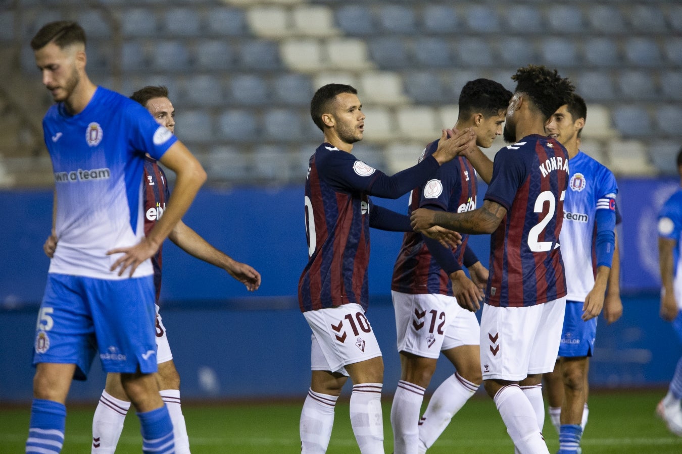 El Eibar golea al Lorca Deportiva
