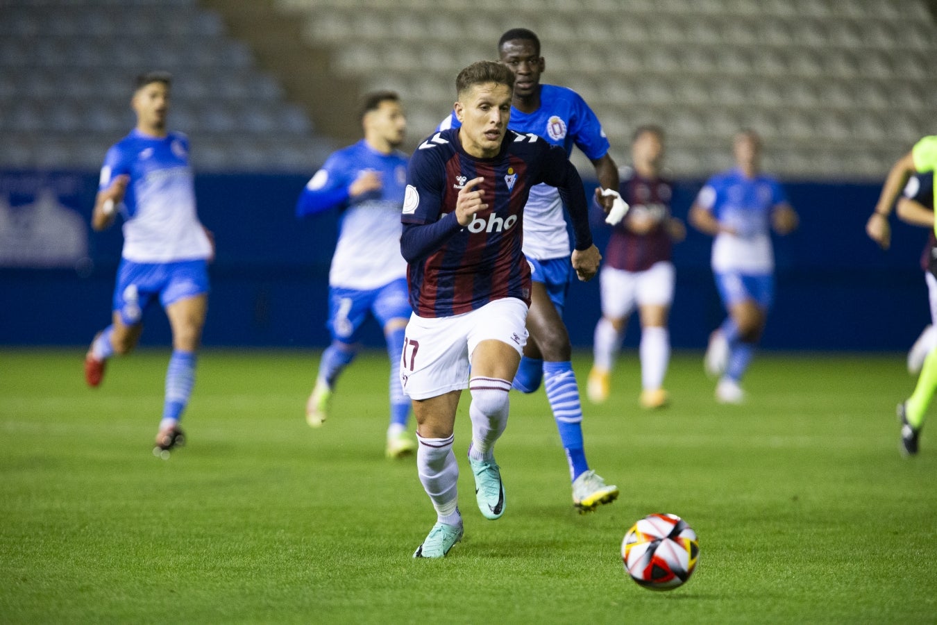 El Eibar golea al Lorca Deportiva