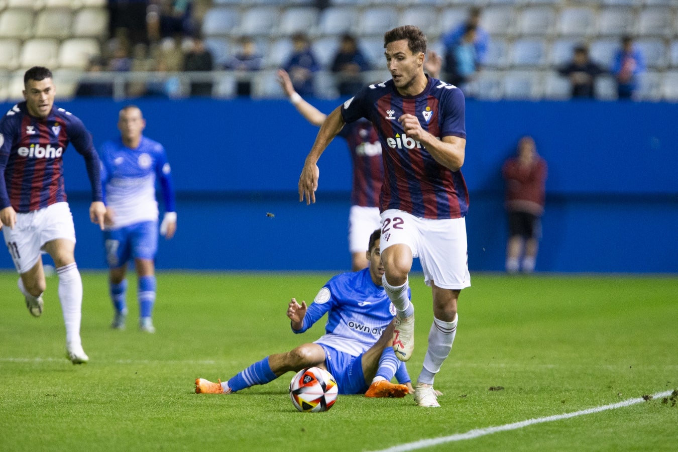 El Eibar golea al Lorca Deportiva