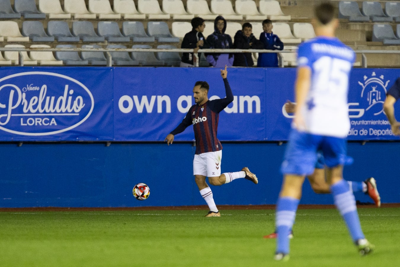 El Eibar golea al Lorca Deportiva