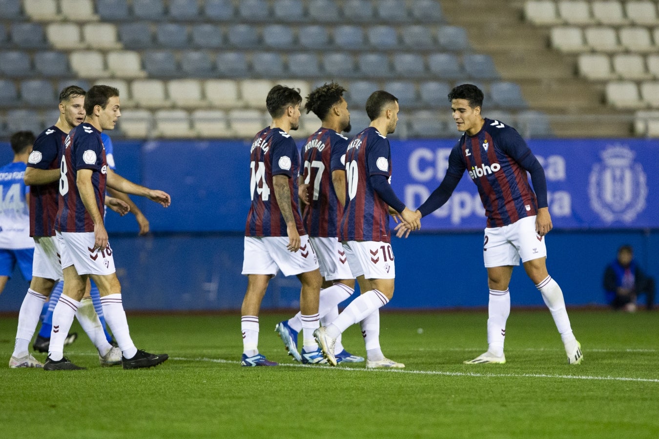El Eibar golea al Lorca Deportiva