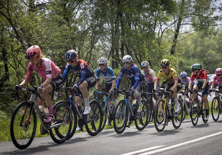 Clasificación general de la etapa 3 de la Vuelta al País Vasco femenina