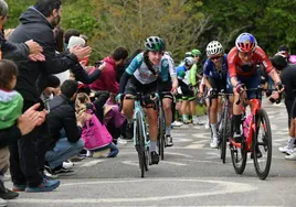Clasificación general de la etapa 3 de la Vuelta al País Vasco femenina