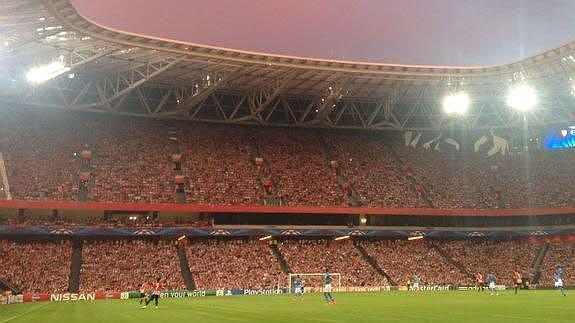 Vista interior del campo.
