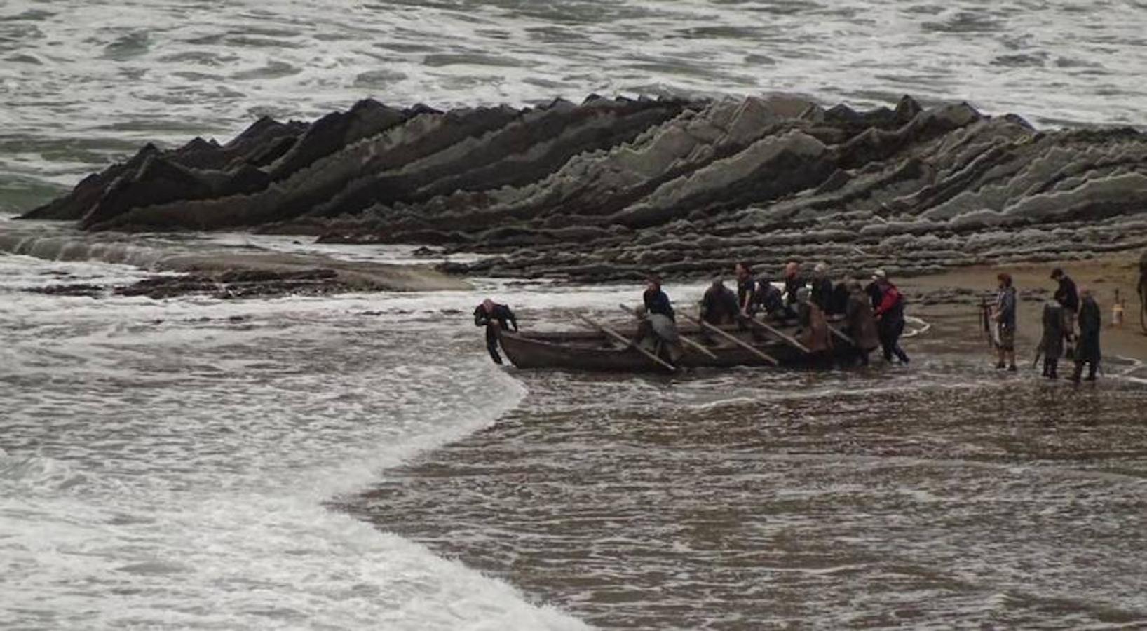 La costa de Zumaia se ha convertido gracias a Juego de Tronos en la playa de Rocadragón, hogar de los Targaryen