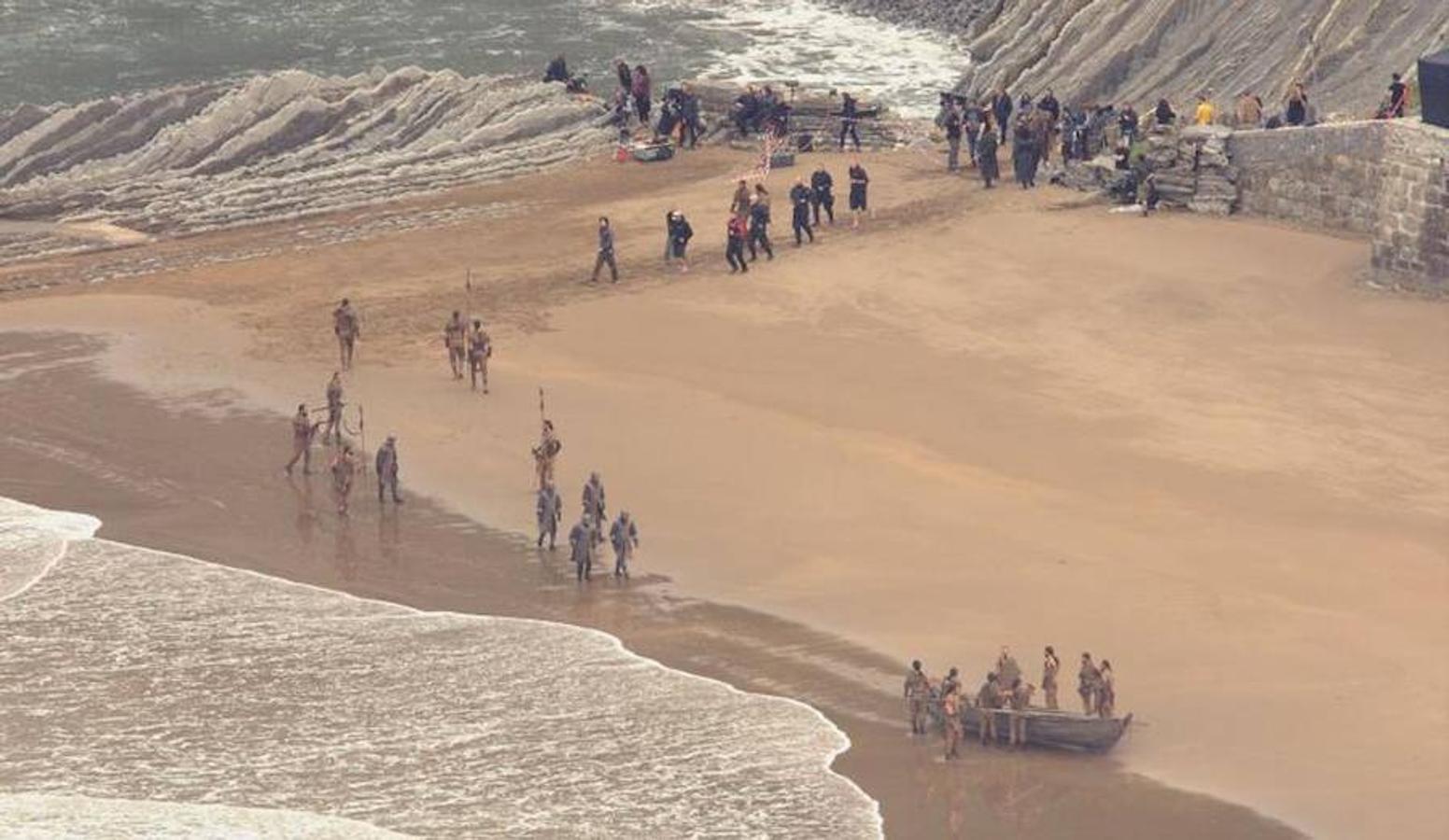 La costa de Zumaia se ha convertido gracias a Juego de Tronos en la playa de Rocadragón, hogar de los Targaryen