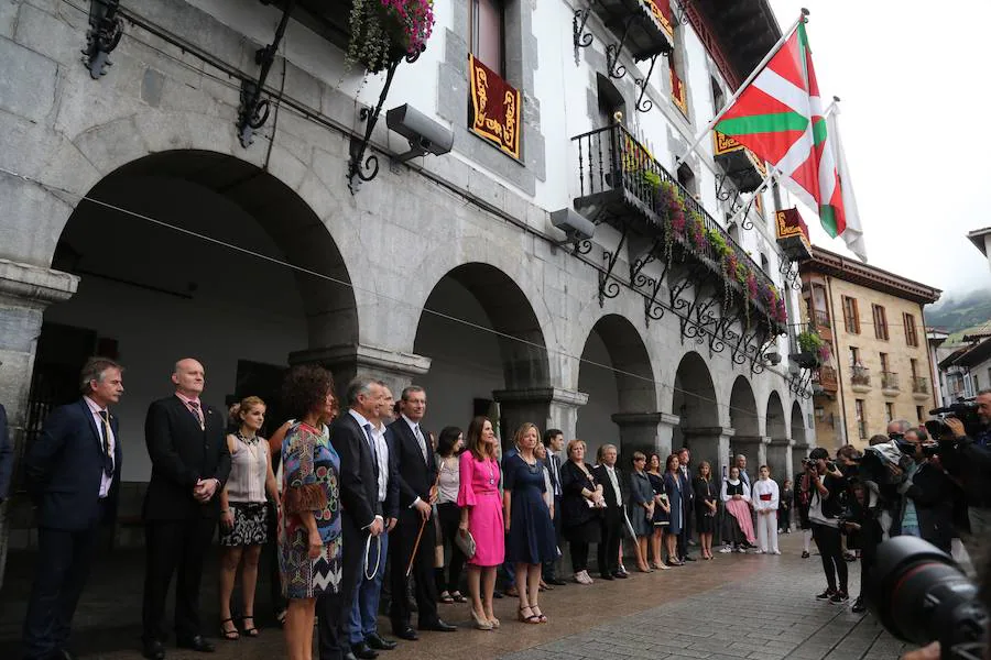 El lehendakari, Iñigo Urkullu, ha asistido este martes en Azpeitia a la celebración de la festividad de San Ignacio.