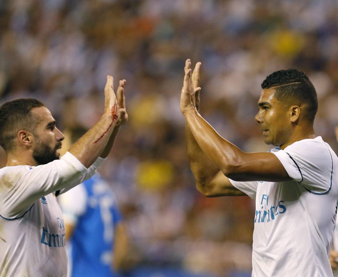 Las mejores imágenes del partido disputado en Riazor entre el Deportivo de la Coruña y el Real Madrid.