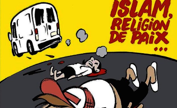 Polémica portada de 'Charlie Hebdo' sobre los atentados de Cataluña