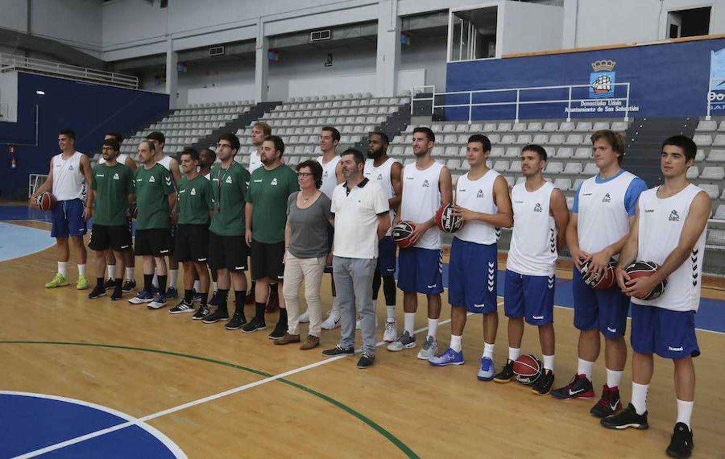 El conjunto donostiarra ha realizado este jueves el primer entrenamiento de la temporada en el Gasca