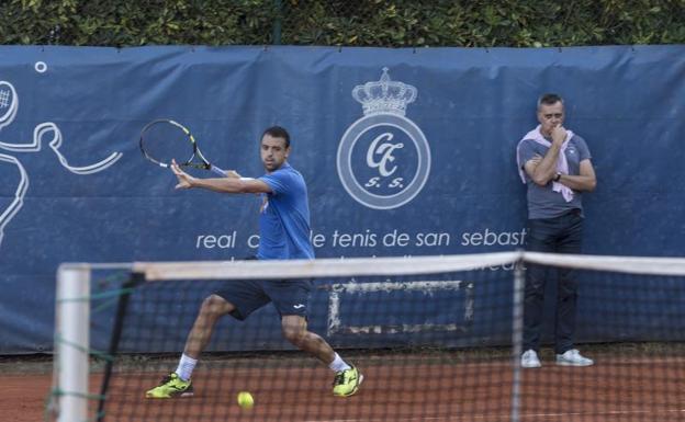 Cervantes en el concurso internacional de tenis ITF Futures de Donostia