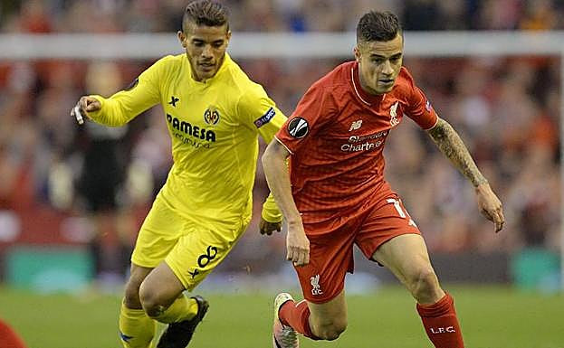 Coutinho, futbolista del Liverpool. 