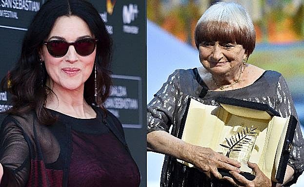 La actriz Monica Bellucci y la directora Agnès Varda recibirán el premio Donostia