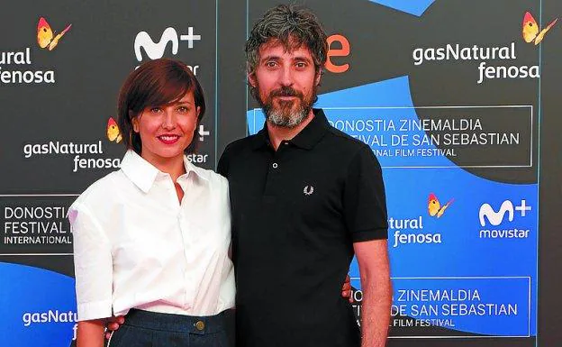 Marian Álvarez y Andrés Gertrúdix en Madrid. 