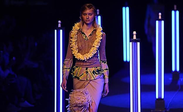 Desfile de Juan Vidal.