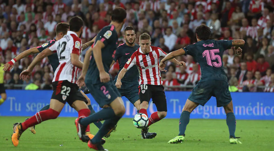 El conjunto de Simeone se ha impuesto al de Ziganda por 1-2.