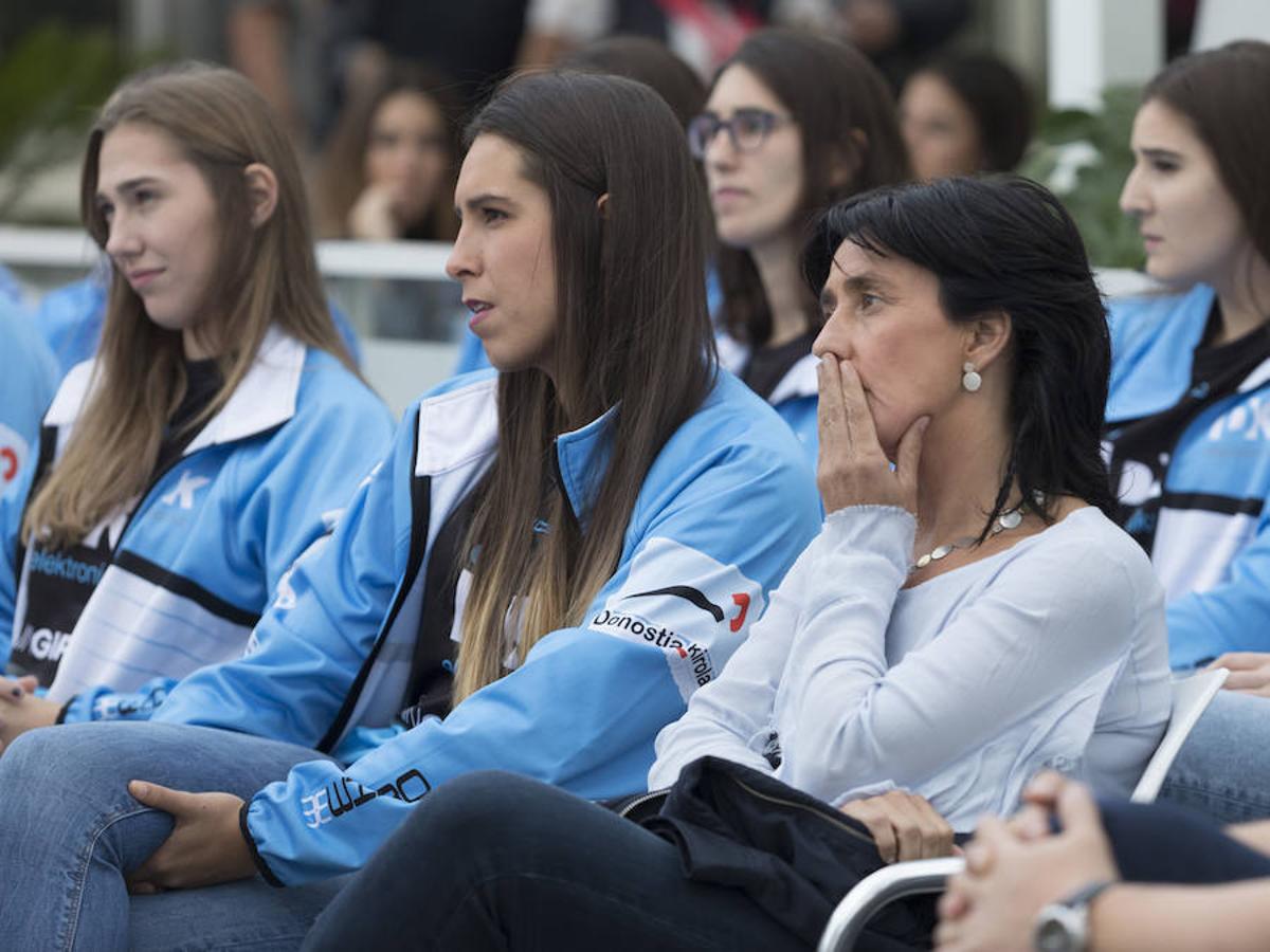 El conjunto guipuzcoano se ha presentado en sociedad diez días antes de comenzar una campaña «ilusionante»