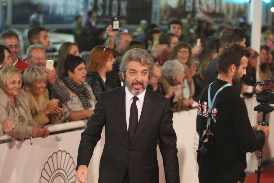 Ricardo Darín, Elena Anaya y Úrsula Corberó deslumbraron en la alfombra roja antes de la gala del Premio Donostia