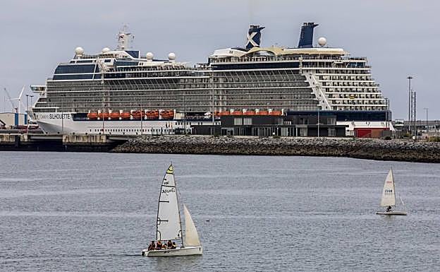El hombre viajaba en el crucero 'Celebrity Silhouette', que hizo escala en Getxo.