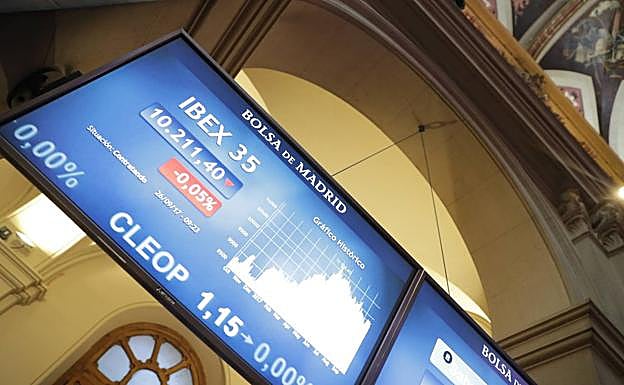 Imagen de la Bolsa de Madrid.