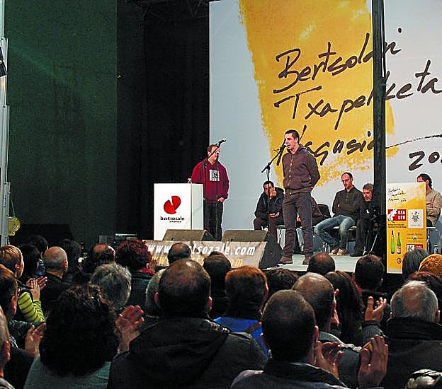 Más bertsos este fin de semana. 