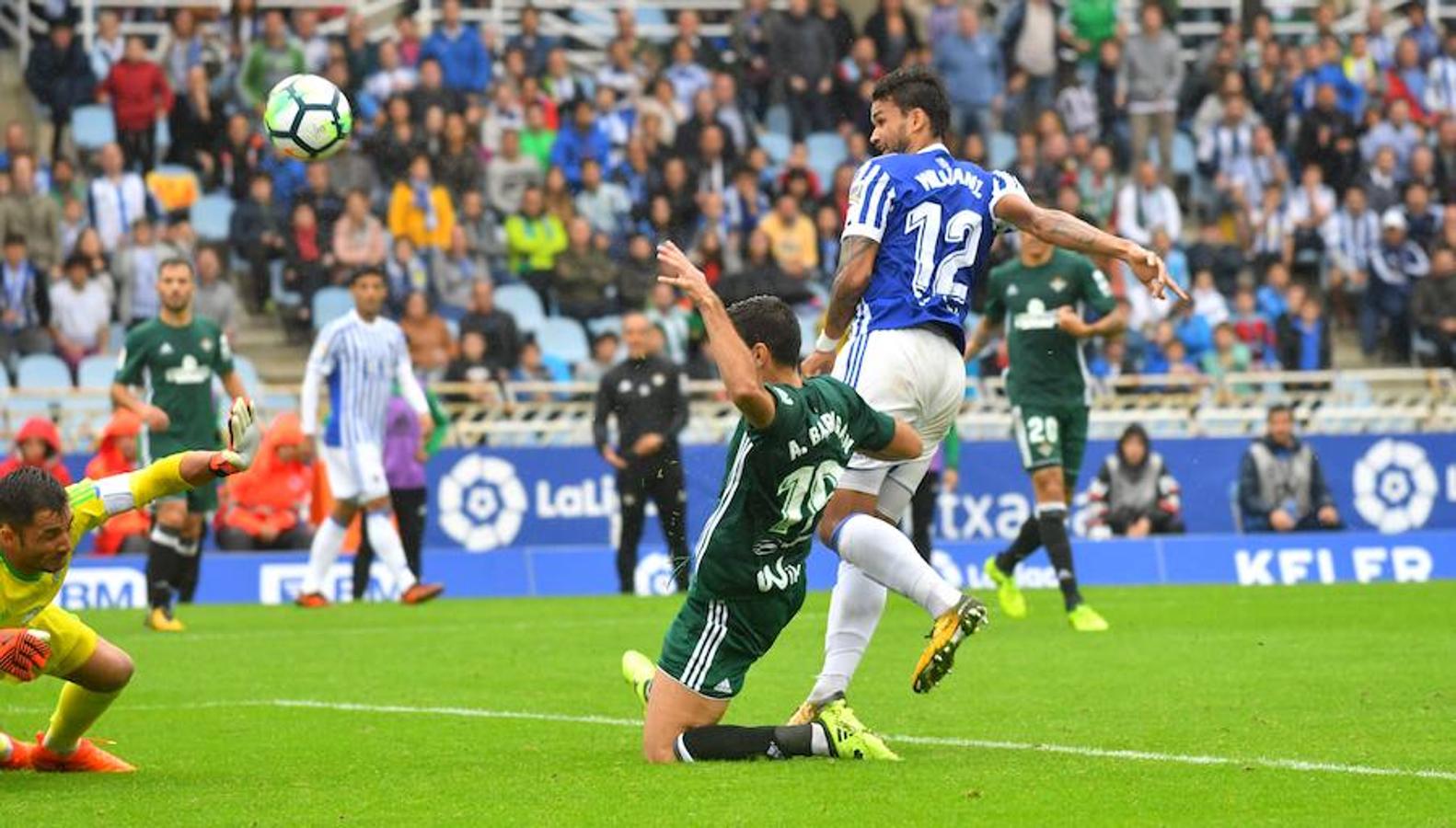 La Real Sociedad y el Betis han acabado en tablas después de un partido emocionante, repleto de goles y emoción