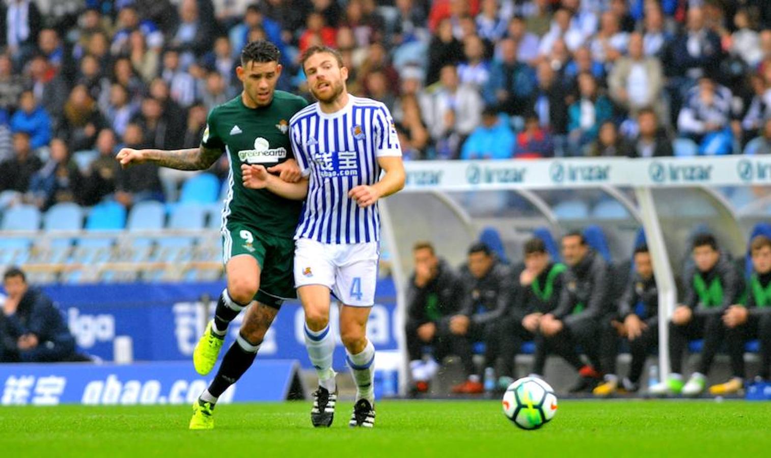 La Real Sociedad y el Betis han acabado en tablas después de un partido emocionante, repleto de goles y emoción