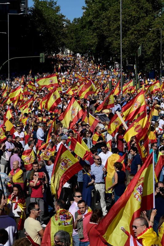 Jornada de movilizaciones por el diálogo y la unidad de España