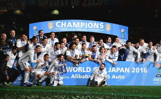 El Real Madrid defiende el título conquistado en Japón en 2016. 