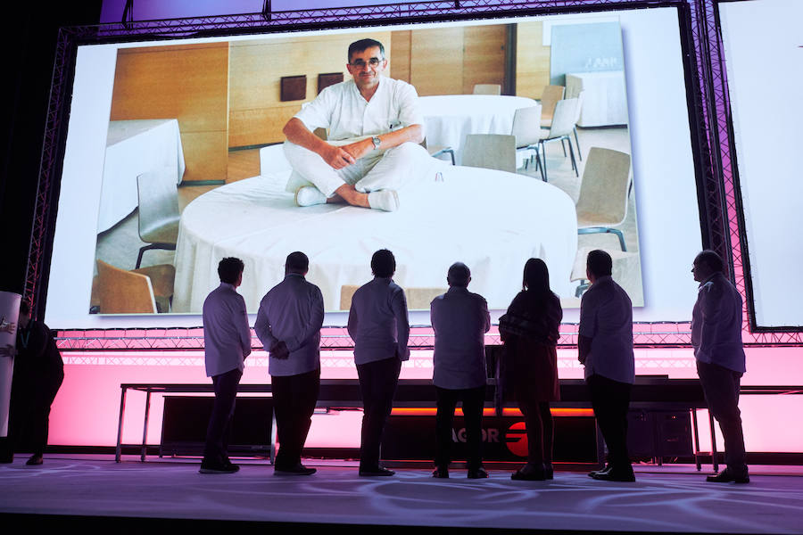 La feria del Kursaal arranca con lo más granado de la restauración mundial. Por delante, tres jornadas intensas llenas de olores, sabores, texturas y arte.