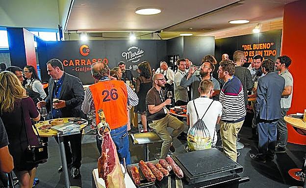 El stand de Carrasco Guijuelo es uno de los grandes atractivos de la feria. 