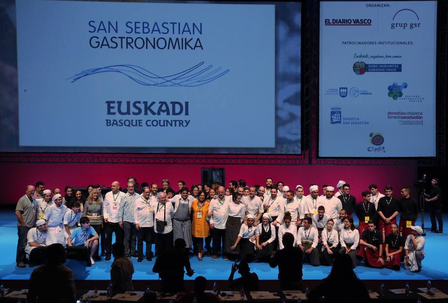 Este miércoles se ha celebrado en el Kursaal la última jornada de la Gastronomika de San Sebastián. La decimonovena edición se cierra con una nota muy alta.