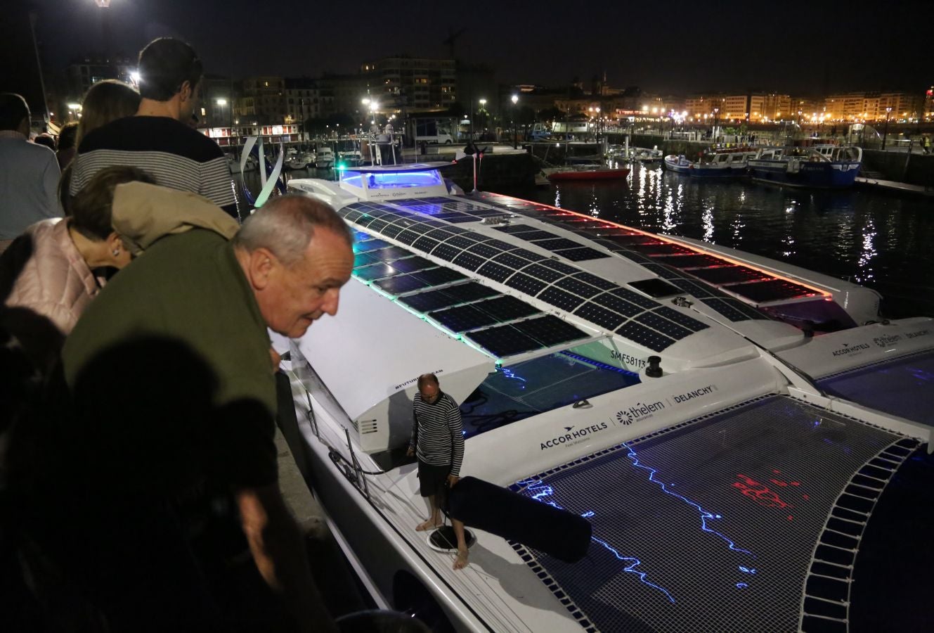 Un buque de hidrógeno recala en Donostia dentro de su gira mundial