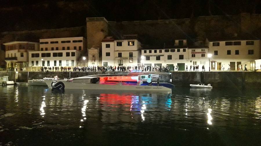 Un buque de hidrógeno recala en Donostia dentro de su gira mundial