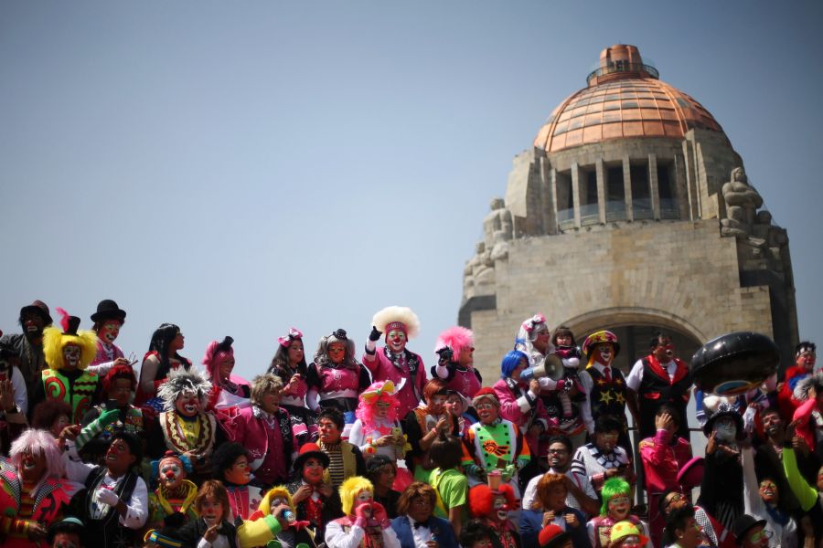Clowns procedentes de todo el mundo se reúnen estos días en Ciudad de México para la 22 edición de la Convención Anual de Clowns