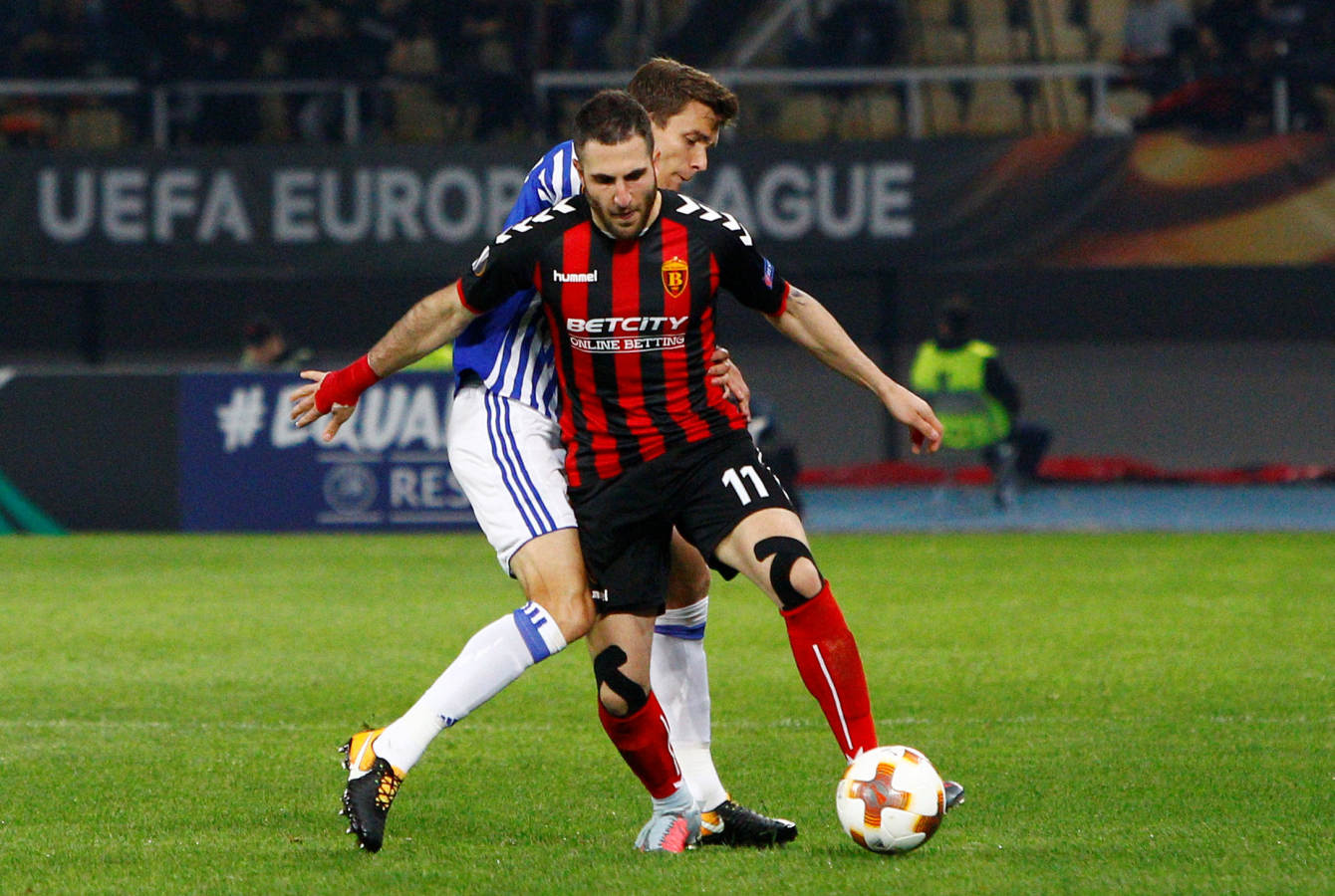 Vardar - Real Sociedad, en imágenes