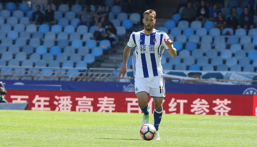 Vardar - Real Sociedad, en imágenes