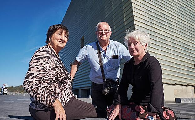 Arantxa, 'Pintxi' y Conchi relataron cómo viven el alzhéimer en el congreso Carta Donostia. 