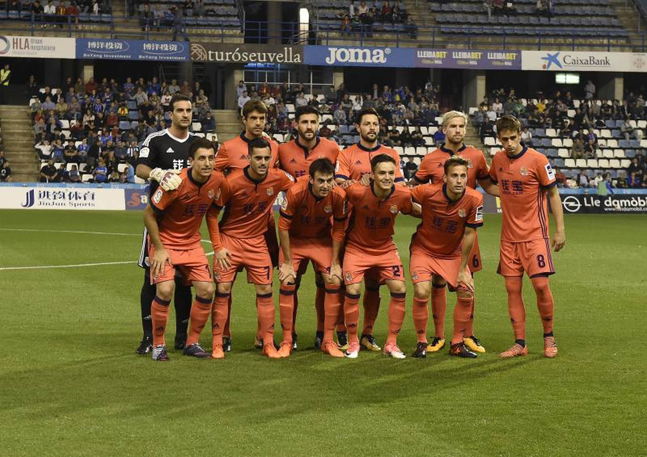 Las mejores imágenes del Lleida- Real Sociedad (0-1)