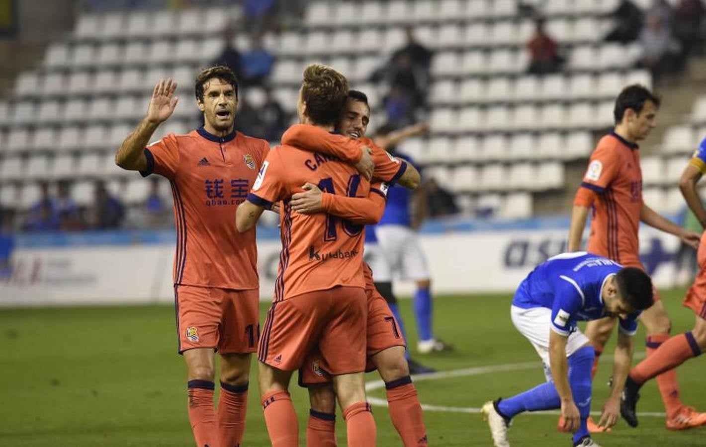 Las mejores imágenes del Lleida- Real Sociedad (0-1)
