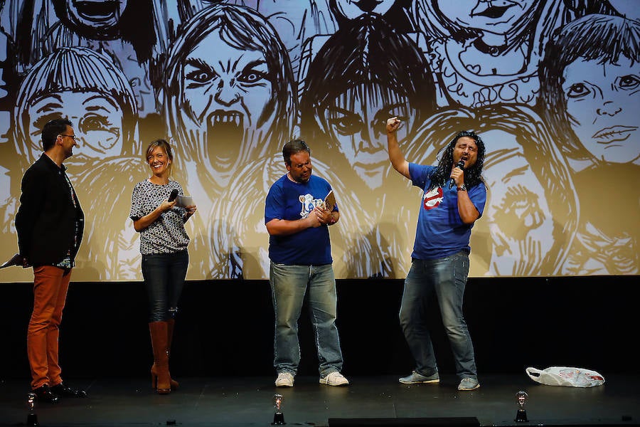 Los cortometrajes ‘RIP’y ‘When Demons Die’ han sdio doblemente premiados en la galade clausura de la Semana de Cine Fantástico y de Terror de San Sebastián