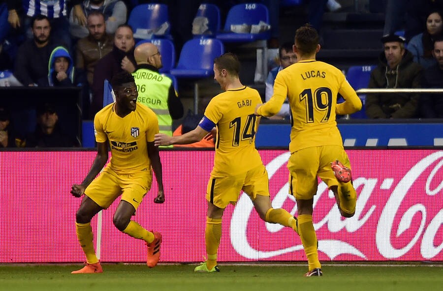 El Atlético de Madrid venció ante el Deportivo en Riazor con un solitario gol de Thomas Partey. El ghanés conectó un libre indirecto al palo largo de Pantilimon para dar la victoria al cuadro de Simeone, que se consolida en la zona alta de la tabla con 23 puntos.