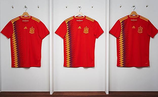 La nueva camiseta de la selección para el Mundial. 