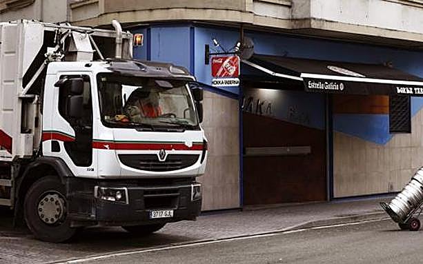 El bar de Alsasua en el que se produjo el suceso.