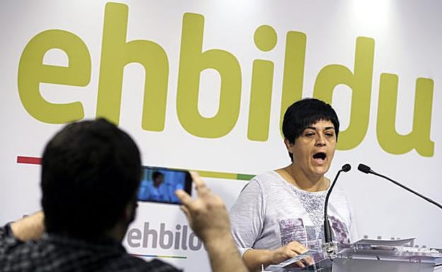 La diputada de EH Bildu Marian Beitialarrangoitia.