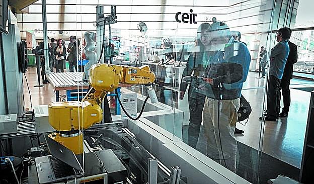 Uno de los stand del Basque Industry 4.0 del año pasado.